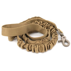 Tactical Bungee Dog Leash 2 Handle Quick Release Cat Dog Pet Leash