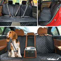 Dog Carrier Dog Car Seat Cover Waterproof Car Rear Back Mat Pet Travel