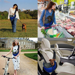 Pet Puppy Carrier S/M Outdoor Travel Dog Shoulder Bag Mesh Oxford