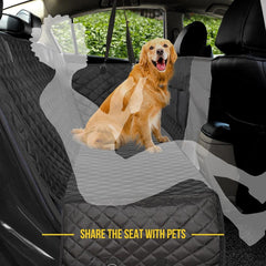 Dog Car Seat Cover For Car Rear Back Seat Waterproof Pet Dog Travel