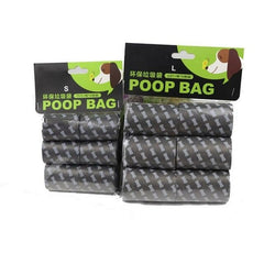 Dog Pet Travel Foldable Pooper Scooper With 1 Roll Decomposable bags