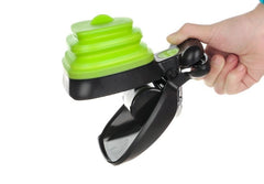 Dog Pet Travel Foldable Pooper Scooper With 1 Roll Decomposable bags