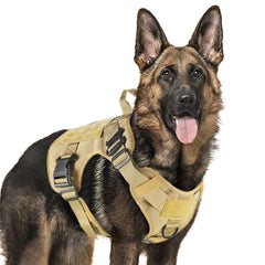 Tactical Dog Harness Pet Training Hunting Dog Vest Metal Buckle German