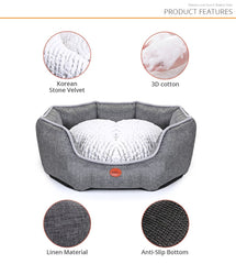 Dog Bed Soft Sleeping Sofa Waterproof Cushion Mat For Puppy Cat Cotton