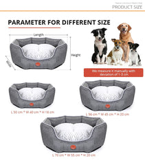 Dog Bed Soft Sleeping Sofa Waterproof Cushion Mat For Puppy Cat Cotton