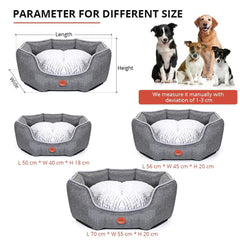 Dog Bed Soft Sleeping Sofa Waterproof Cushion Mat For Puppy Cat Cotton