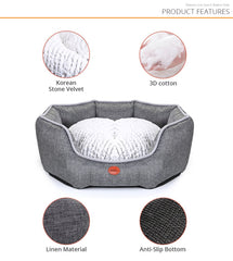 Soft Dog Bed Sleeping Gary Sofa Hondenmand Waterproof Cushion Mat For