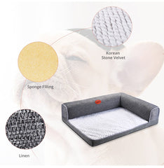 Dog Sofa Bed Soft Waterproof Warm Cushion Cat House Bed Puppy Sleeping